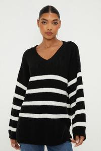 Джемпер с V-образным вырезом Dorothy Perkins, мультиколор