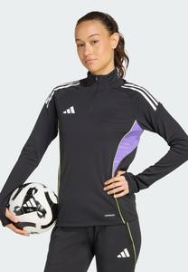 Топ Adidas Performance TIRO25C TRAINING TOP WOMEN, Black Purple Rush/Black