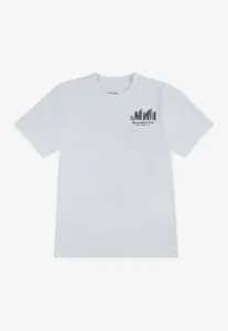 Футболка с принтом в виде эскиза нью-йорка Abercrombie & Fitch, Bright White