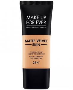 Матовая бархатная тональная основа с полным покрытием Make Up For Ever, цвет Y375 - Golden Sand