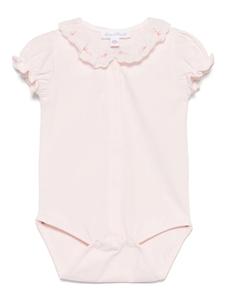 Tartine Et Chocolat боди с цветочной вышивкой, розовый