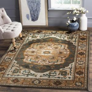 Ковер SAFAVIEH, 155 x 229 см, Summit Collection Grey/Ivory SMT294G Traditional Oriental Non-Shedding для гостиной и спальни