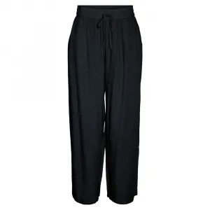 Брюки Noisy May Leilani Loose Fit, черный