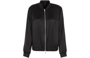 Деворэ логотип атласная бомбер ARMANI EXCHANGE, черный