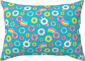 Pevtufa Наволочки с принтом пончик, конвертная застежка Donut