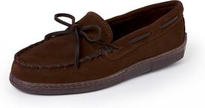 Мокасины Minnetonka для мужчин повседневные замшевые, шоколадный