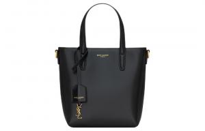 Кожаная сумка через плечо мини женская черная SAINT LAURENT