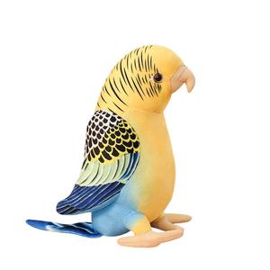 Плюшевая игрушка тигровый попугай высота 26см Pissie