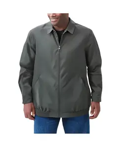 Классический водостойкий бомбер Big & Tall KingSize, серый