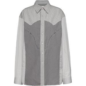 Рубашка мужская черная Maison Margiela, черный