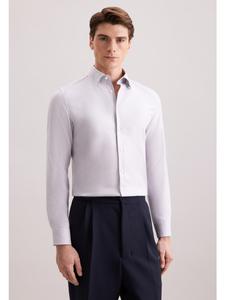 Рубашка делового кроя серого цвета Seidensticker