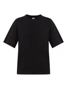 Хлопковая футболка Hedil By Malene Birger, черный