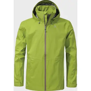 Куртка Schöffel "2.5L Jacket Aiplspitz M", с капюшоном, зеленый