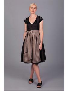 Edelnice Дирндли "Доротея" в черно-коричневом цвете