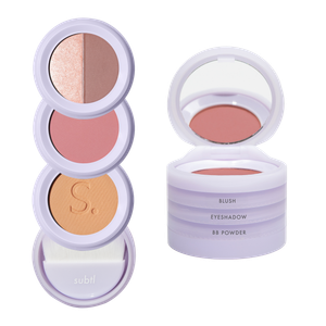 Румяна 3-in-1 Powder Stak SUBTL. Beauty, Light 3N (Light with neutral undertones)