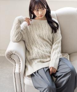 Топ с двусторонним поясом спереди и сзади, связанный косами << Новинка осени/зимы >>