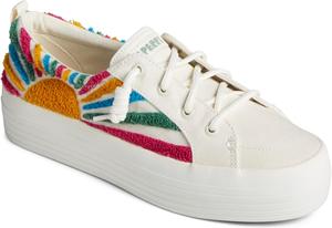 Женские кроссовки Sperry Crest Vibe на платформе, белый