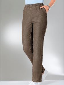 Джинсы-стринги серо-коричневого цвета WITT WEIDEN