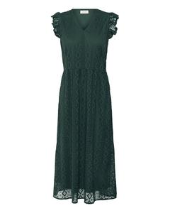 Миди платье Cream Danika, Dark green