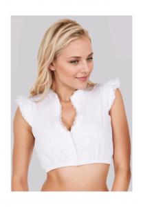 Блузка дирндль флер Stockerpoint, белый