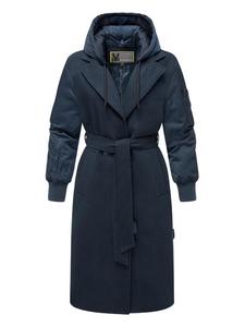 Шерстяное пальто tjadee 16 Marikoo, синий