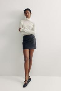 Мини-Юбка H&M, черный