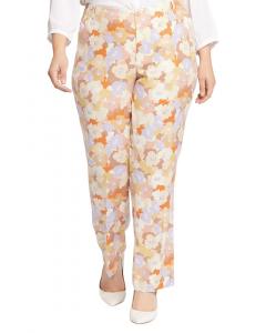 NYDJ Plus Мэрилин Сансет Гроув Брюки Джинсы, мультиколор