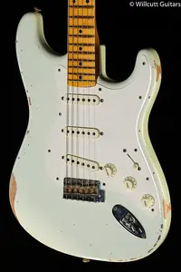 Fender Custom Shop LTD Fat 50's Stratocaster Relic Индийский слоновая кость - CZ558799-7.76 lba