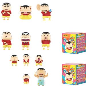 Слепой бокс Crayon Shinchan Chip The Weird Little Newbie Mystery Boxes 10 штук/целый бокс 52TOYS
