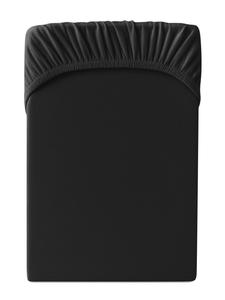 Cats Collection Простыня на резинке из высококачественного трикотажа, черная