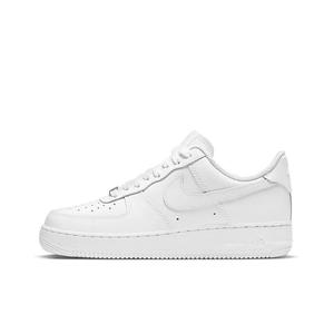 Nike Air Force 1 устойчивые к истиранию дышащие детские скейтбординг кроссовки pure white