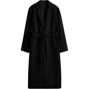 H&M Женское черное пальто Black, Black