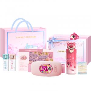 Пояс для прогревания живота с индикацией уровня заряда батареи, пятиступенчатый контроль температуры, подарочная упаковка 02 Disney