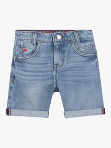 Детские бермуды из денима HUGO BOSS, Bleach Blue