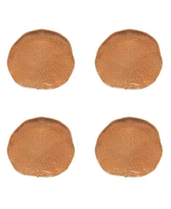 Салатные тарелки «Сильвина», набор из 4 шт. Casafina By Costa Nova, terracotta