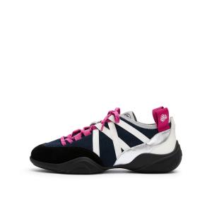 MONTBELL x Rock Climbing Bear Низкие повседневные туфли для женщин, увеличивающие рост Joypeace, Dark Blue