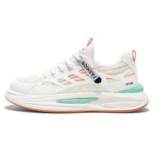 Износостойкие дышащие низкие кроссовки для детей и подростков Kung Fu partners, белый/синий