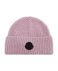 Кепка с нашивкой с логотипом Moncler, фиолетовый