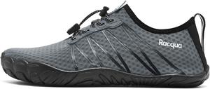 Водные тапочки Racqua для мужчин и женщин, быстросохнущие, дышащие, легкие, для плавания, пляжа, бассейна и походов, серый