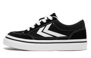 Антискользящие износостойкие низкие кроссовки для скейтбординга Unisex Feiyue, черно-белые