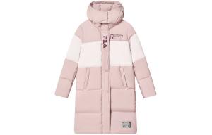 Пуховик женский светлый фуксия Fila