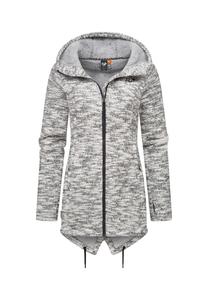 Кардиган с капюшоном Wingi Меланж Ragwear, цвет Ash