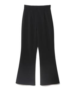 Колонка/Расклешенные брюки из эластичной ткани Column, цвет Black