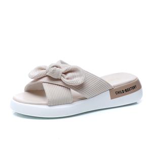 Пляжные сандалии женские абрикосовые Foxer, цвет Apricot