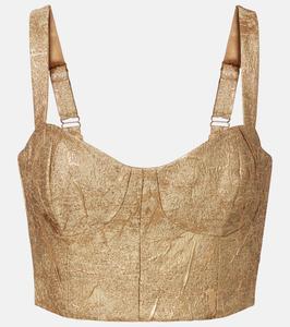 Топ-бюстье Solana Rebecca Vallance, Gold