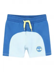Шорты в стиле колор-блок с кулиской Timberland Kids, синий