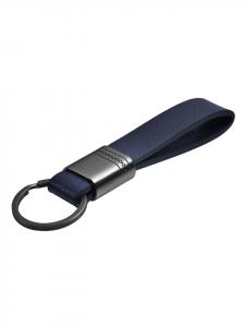 Adeliás Универсальный кулон - кожаный брелок для ключей синего цвета