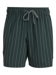 Шорты в полоску Adidas, зеленый