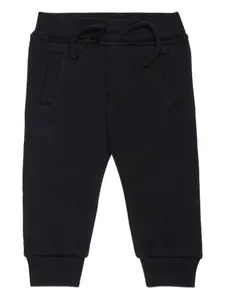 Спортивные брюки с принтом иконок и завязками DSQUARED2 KIDS, черный