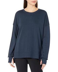 Толстовка Sweaty Betty After Class Longline Sweatshirt, цвет Navy Blue